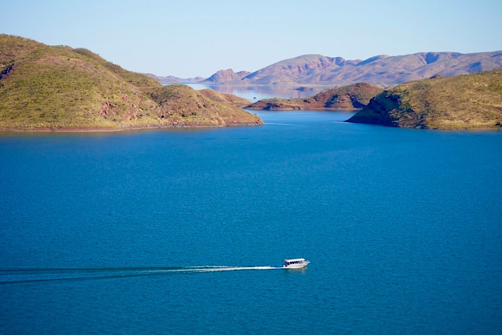 Lake Argyle Cruises - Mit dem Silver Cobber II zu den schönsten Orten im Lake Argyle - Kimberley - Western Australia
