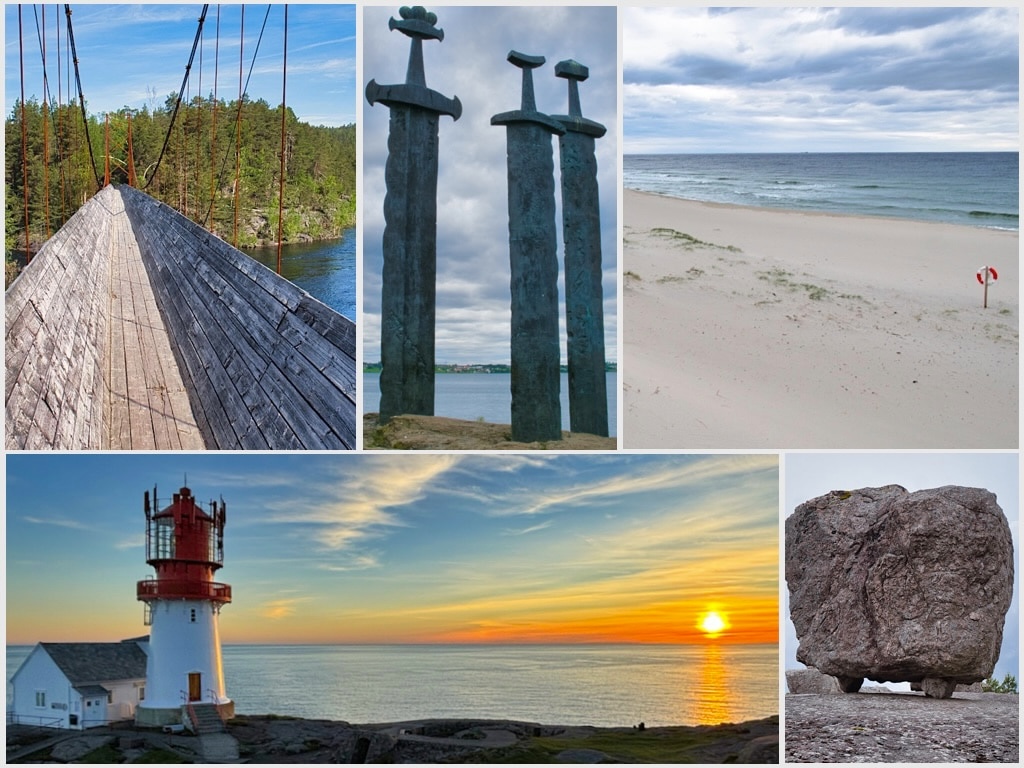 Norwegens Südküste von Sandefjord bis Stavanger