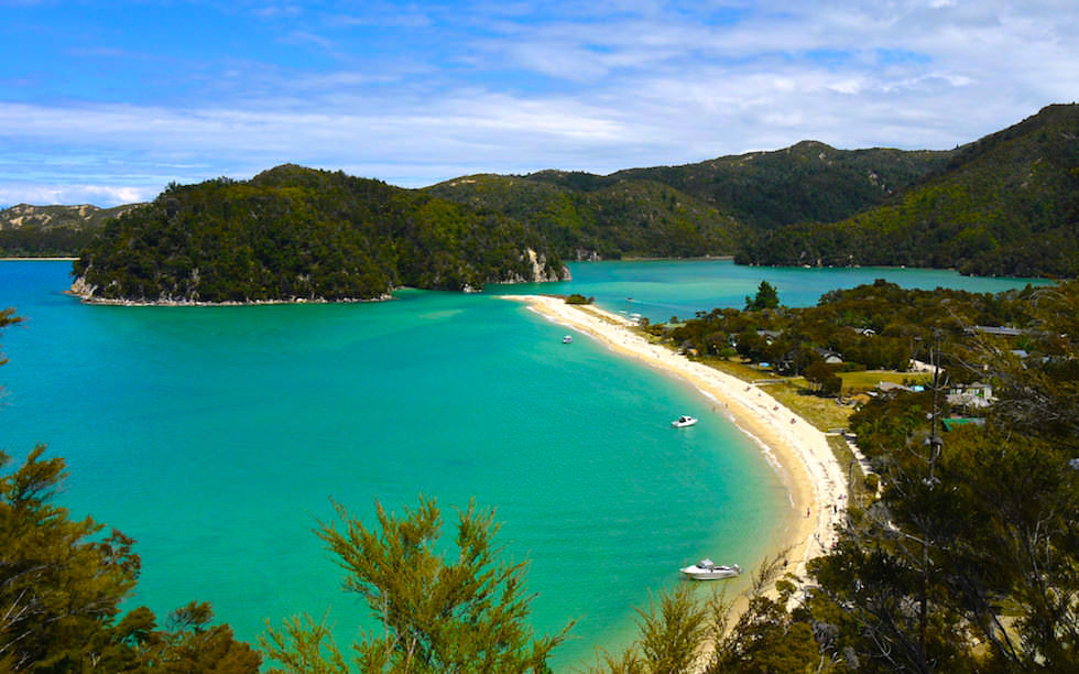 Abel Tasman Coast Track - Faszinierende Tages-Wanderung voller Farben & grandioser Ausblicke - Südinsel Neuseeland