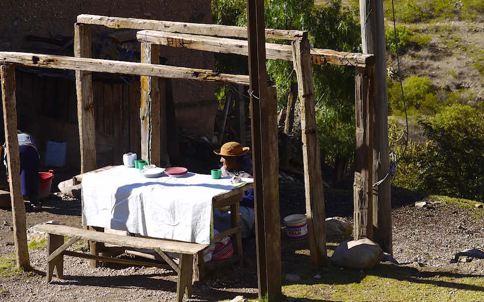 Huancayo Huancavelica mit Zug El Tren Macho