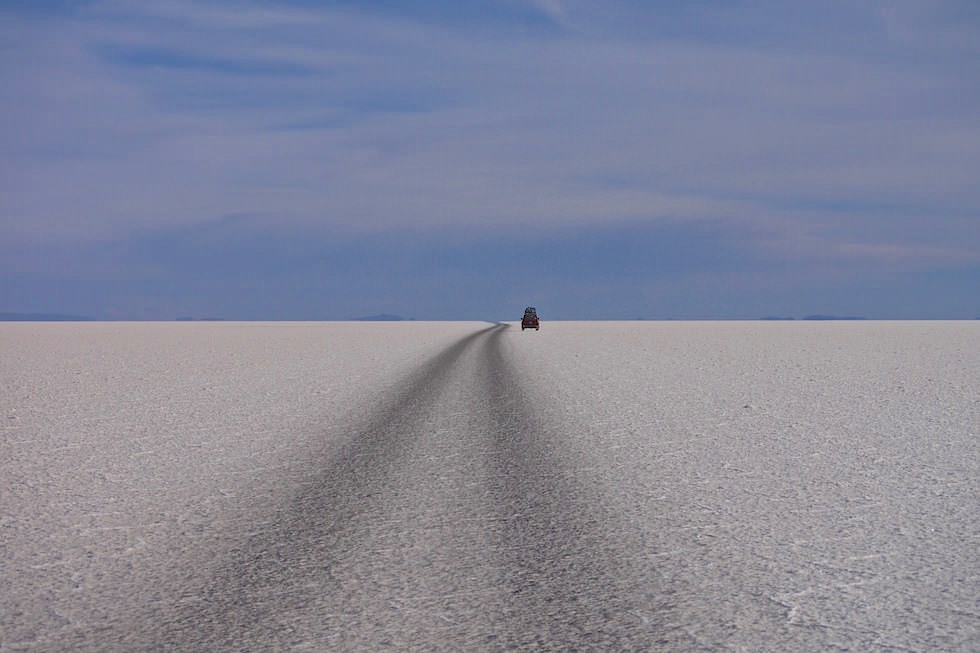 Salar de Uyuni Bolivien - Jeep Tour über den größten Salzsee der Welt