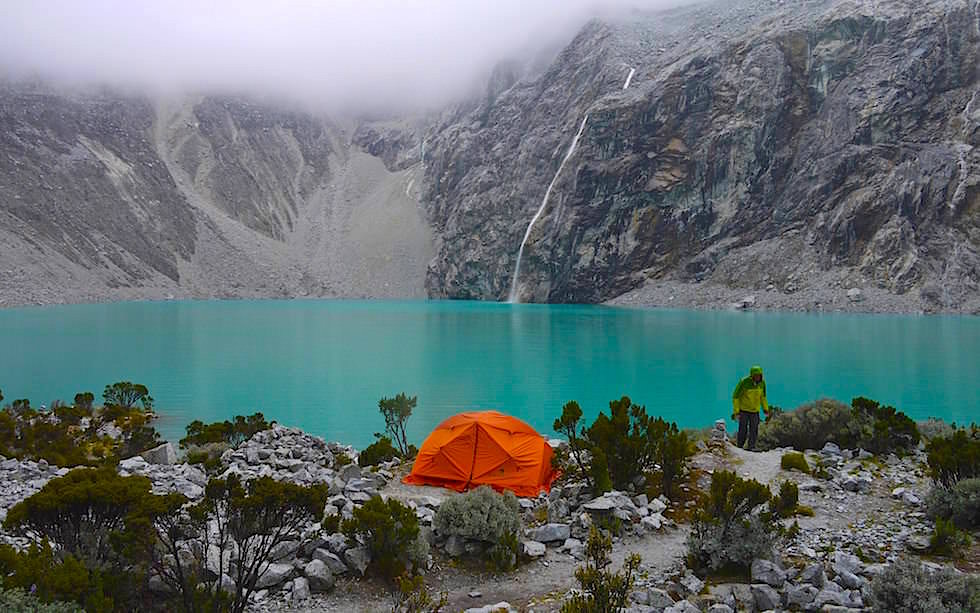 Laguna 69 - Lake 69 - Nationalpark Huascaran bei Huaraz in Peru
