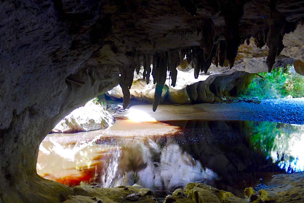 Moria Cave & Moria Gate Arch - Oparara Basin - Neuseeland