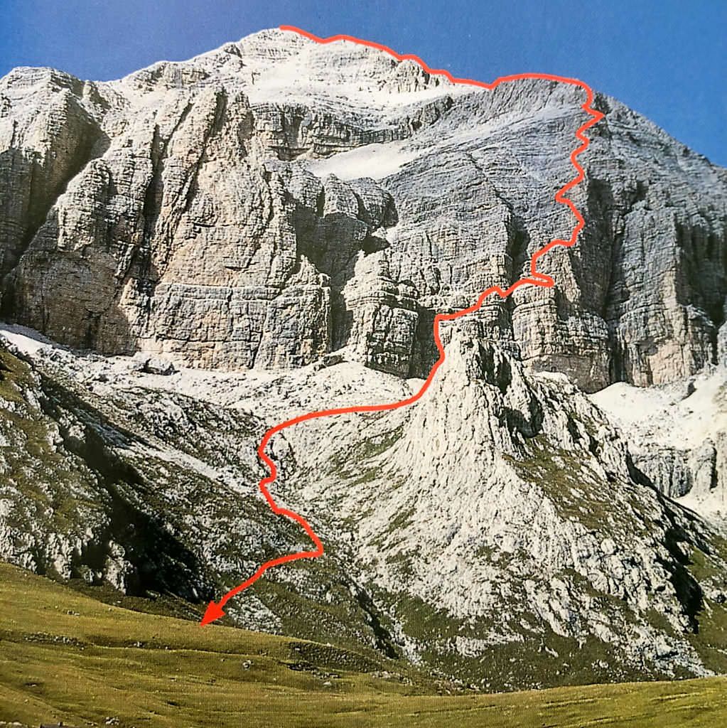 Via Ferrata Cesaare Piazetta - Extremklettersteig der Sellagruppe hinauf zum Piz Boe - Dolomiten, Südtirol