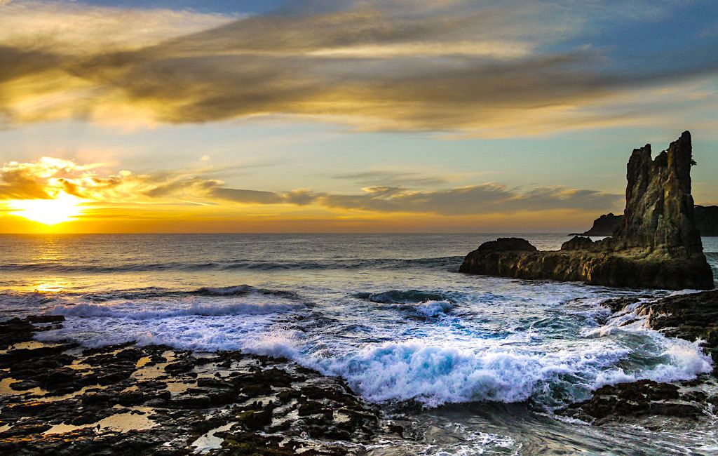 Kiama Geheimtipp: Cathedral Rocks mit seiner grandiosen Atmosphäre bei Sonnenaufgang - New South Wales