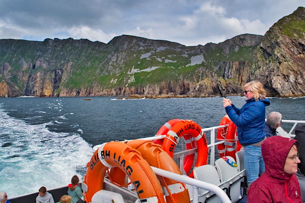 Sliabh Liag Bootsour mit Atlantic Coastal Cruises - Donegal, Irland