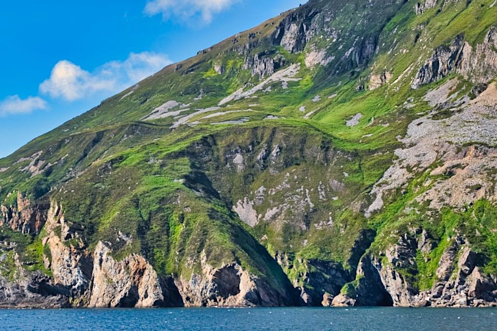 Slieve League - Ausläufer des Gebirgszugs Richtung Malin Beg - Donegal, Irland