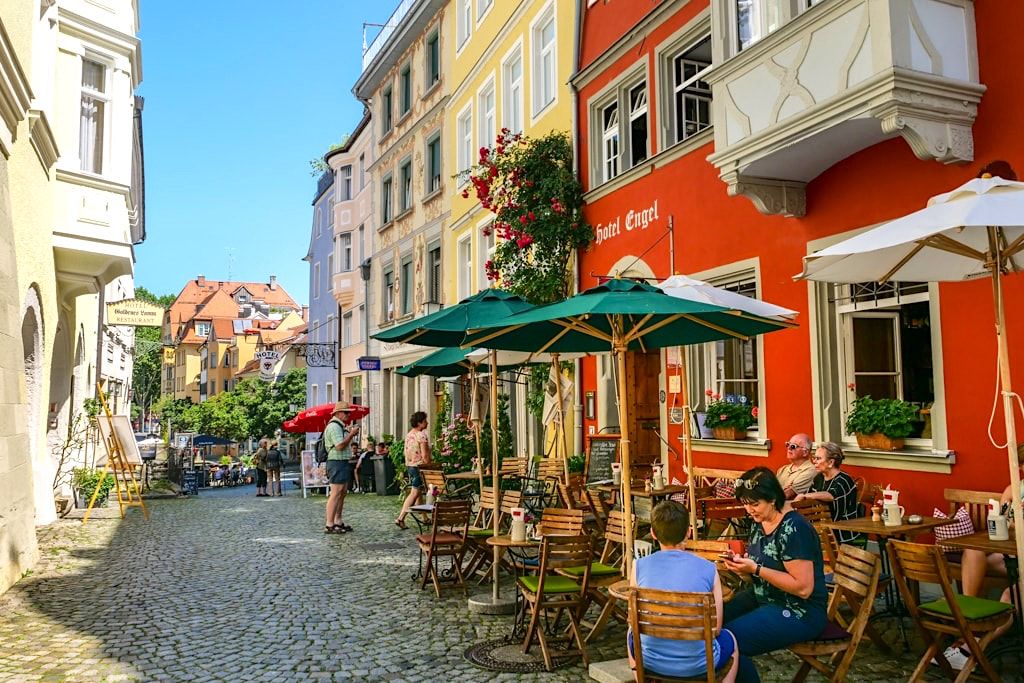 Altstadt von Lindau- Zwischenstopp & Stadtbummel bei der Dreiländer-Bodenseeschiffsfahrt - Bayern