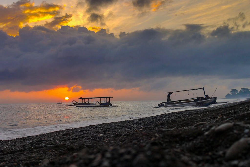 Amed Bali - Die schönsten Sonnenaufgänge und Sonnenuntergänge - Indonesien