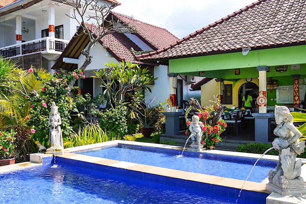 Amed Beach Resort : die Anlage - Bali, Indonesien
