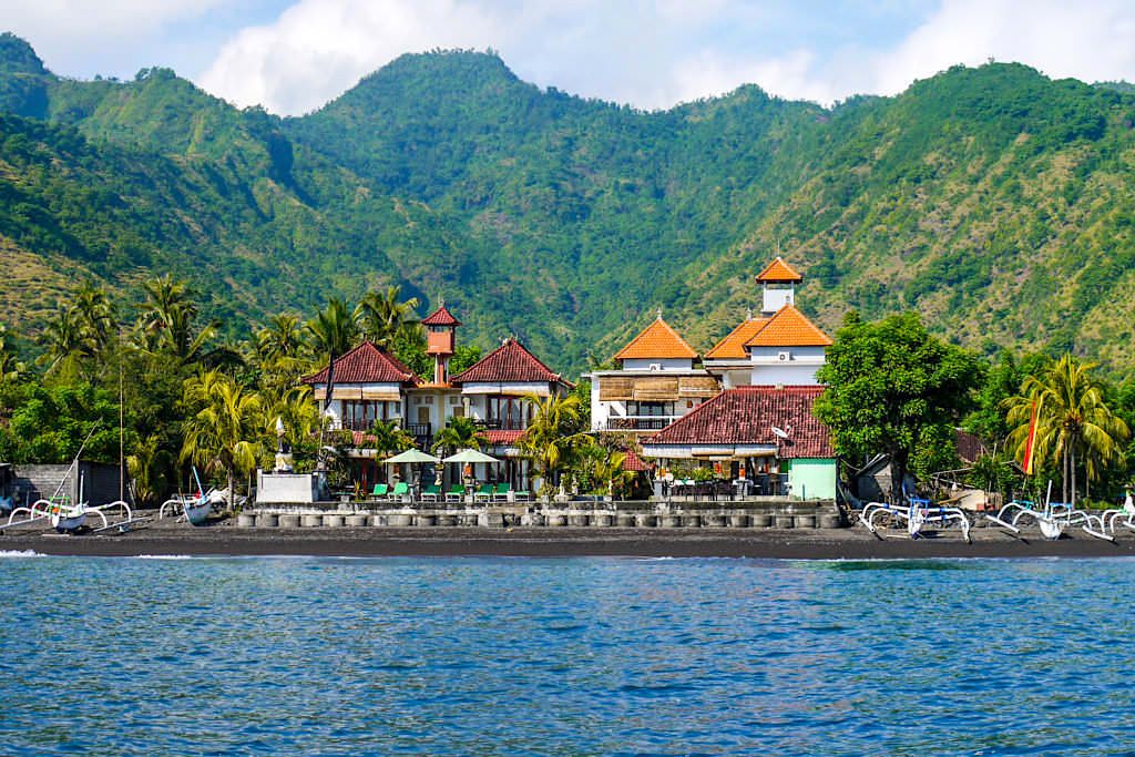 Kleines, charmantes Amed Beach Resort - Bali - Indonesien