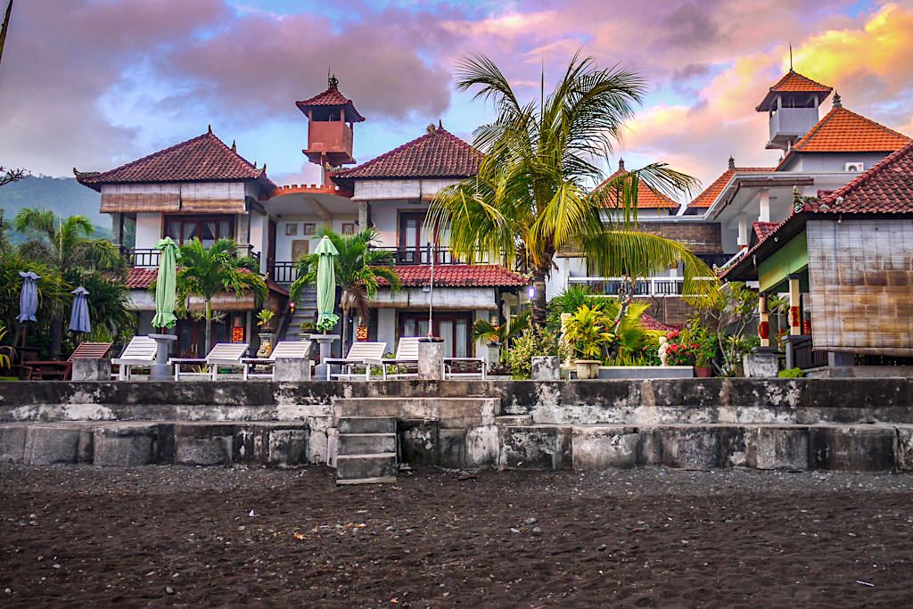 Schönes Amed Beach Resort - direkt am Strand - Bali, Indonesien
