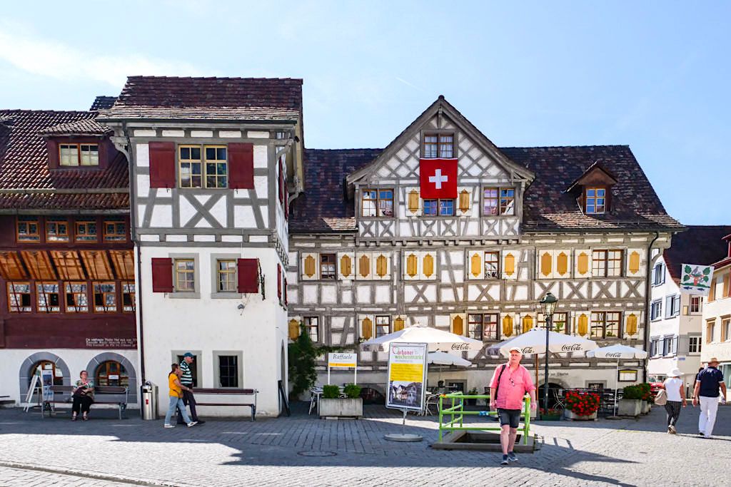 Arbon - Historische wunderschön restaurierte Altstadt - Das Schweizer-Highlight auf der Dreiländer-Bodenseeschiffsfahrt - Schweiz