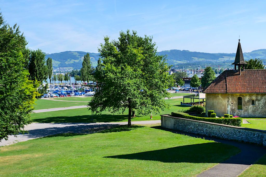 Arbon - Schöner Hafen & grüne Uferpromenade laden zum Verweilen ein - Highlight auf der Dreiländer-Bodensee-Schiffsfahrt - Schweiz