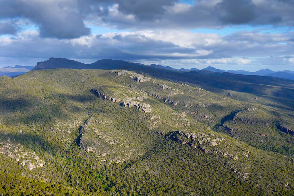 The Balconies - Ausblick auf Victoria Range - Grampians Nationalpark Highlights - Victoria - Australia