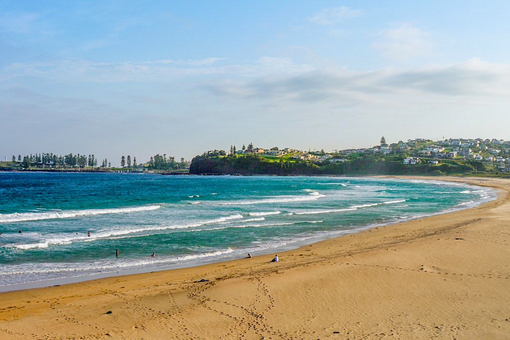 Bombo Beach: der schönste Ausblick auf Kiama & einer der schönsten Strände von Kiama - New South Wales