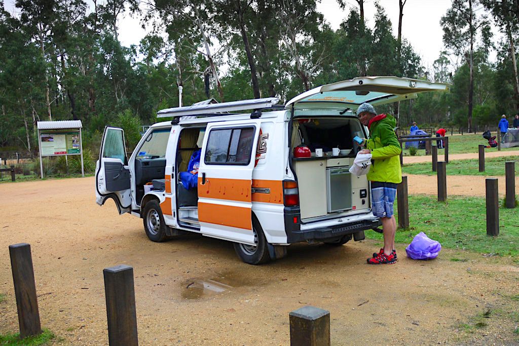 Einfache Campgrounds inmitten des Grampians Nationalparks - Victoria - Australien