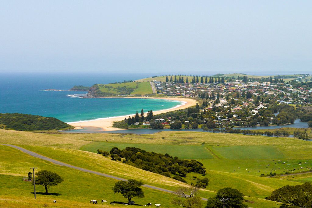Geringong & Werri River - Wandern auf dem wunderschön angelegten Kiama Coast Walk - New South Wales