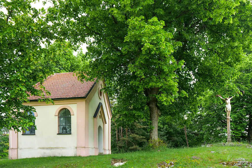Geotop Kalvarienberg Gosheim - Herz-Jesu-Kapelle - Bayern