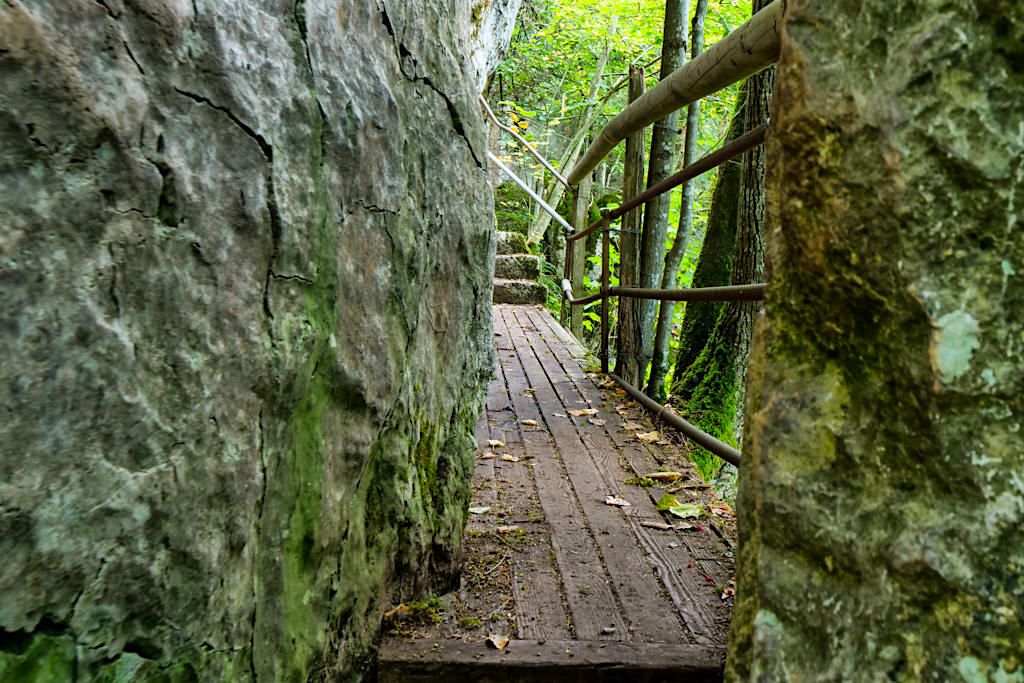 Klamm & Kastlhäng zwischen Riedenburg & Prunn - Steig - Altmühltal, Bayern
