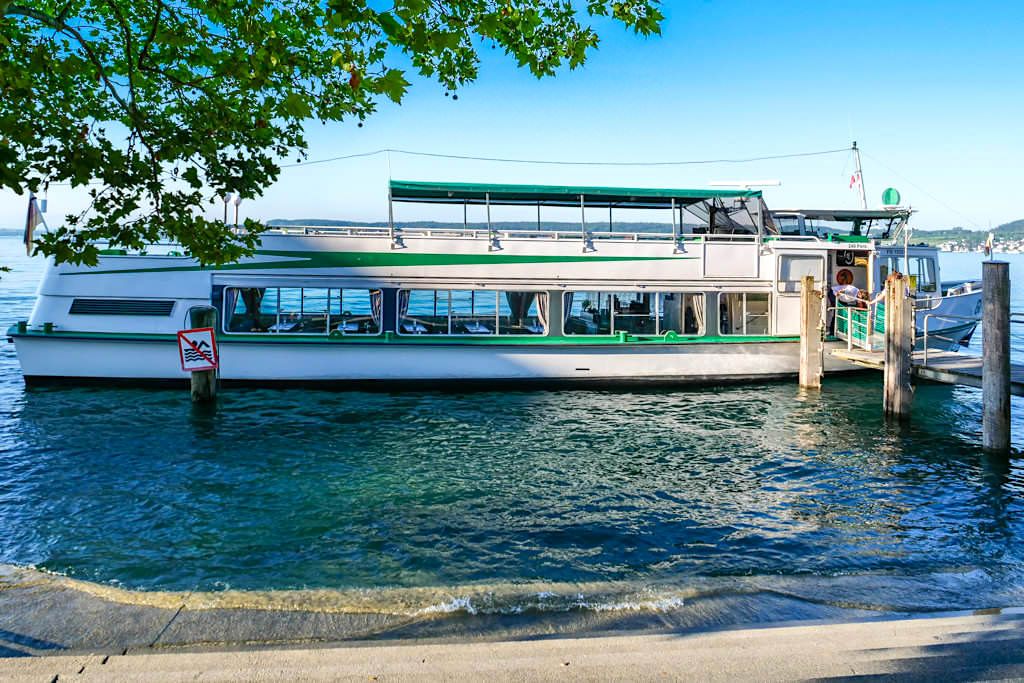MS Gunzo - Schönes, gemütliches Ausflugsschiff in Überlingen am See - Baden-Württemberg