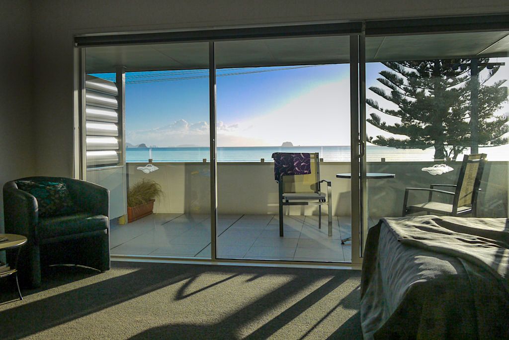 Übernachtungsempfehlung: Oceanside Motel - Schöne Apartments direkt am Strand - Whitianga am Buffalo Beach - Coromandel Peninsula - Nordinsel, Neuseeland