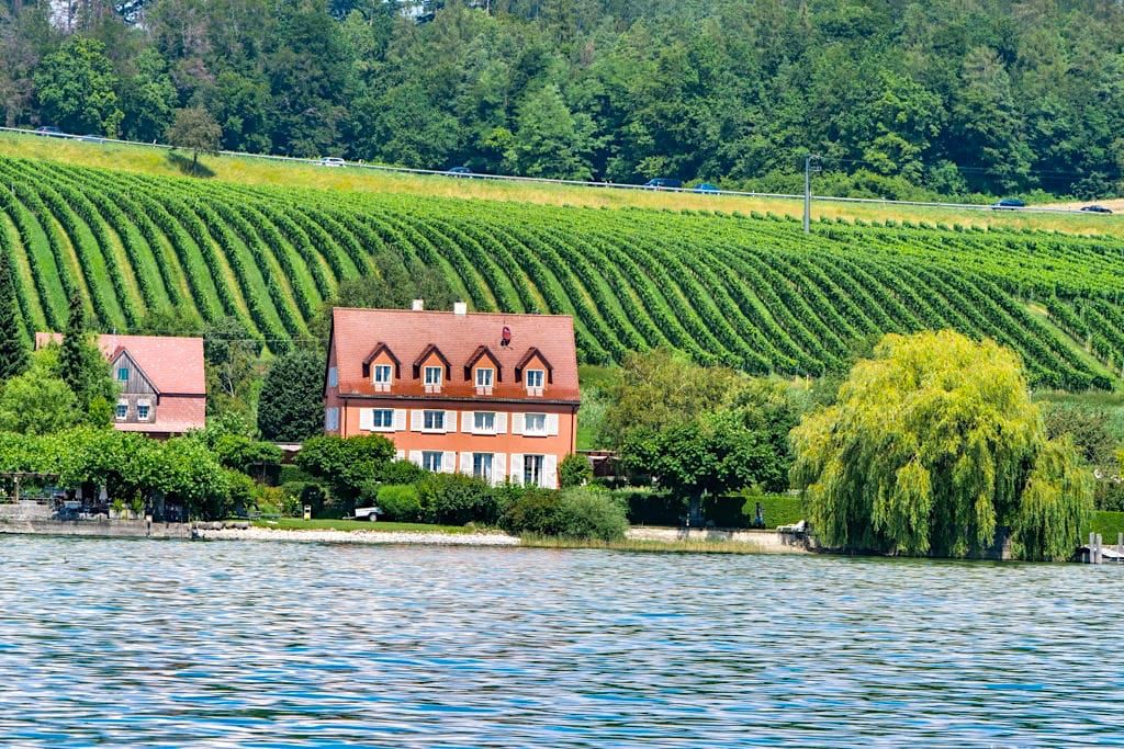 Ausblicke auf Panorama-Schiffstour auf dem Überlinger See - Baden-Württemberg