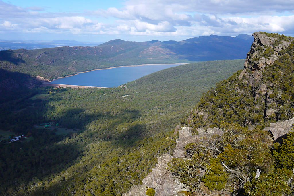 Pinnacle Lookout - Sensationeller Ausblick zum Lake Bellfield - Grampians Nationalpark Highlights - Victoria - Australien