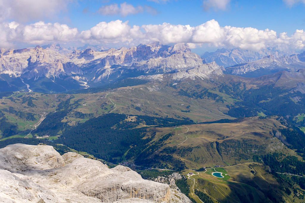 Piz Boe Gipfel-Highlights - Grandioses Alpen-Panorama vom höchsten Punkt der Sella-Gruppe - Dolomiten, Südtirol