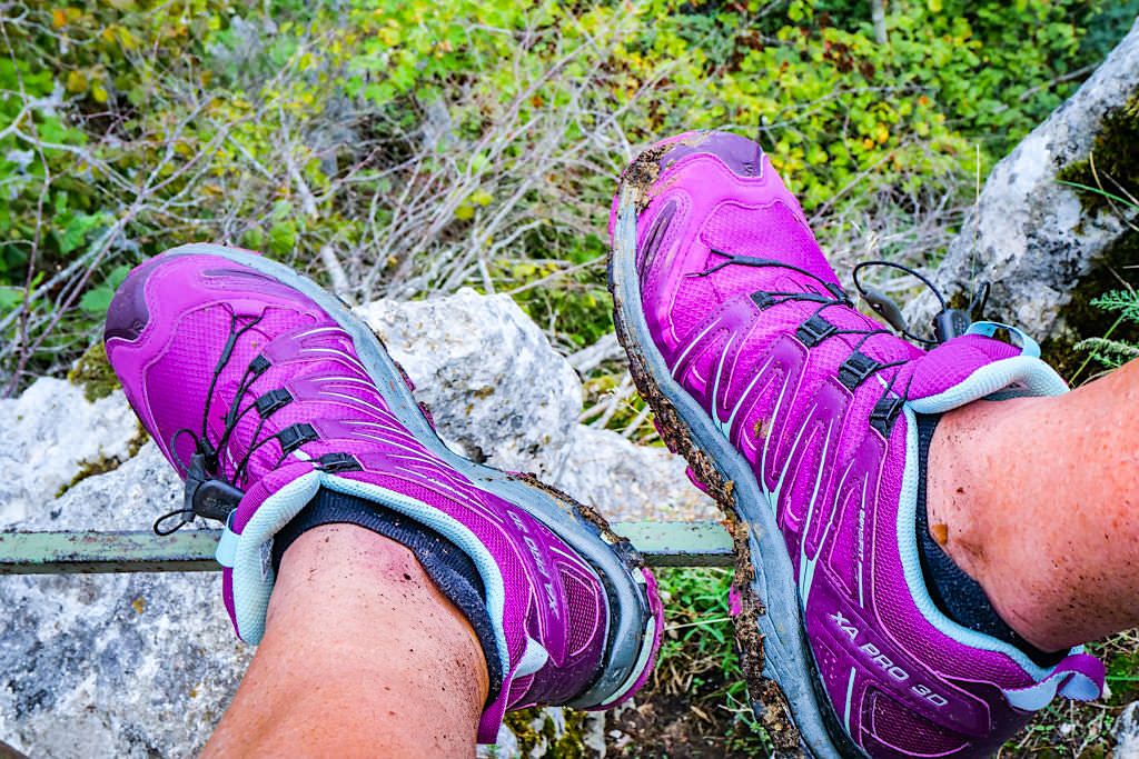 Salomon XA Pro 3D - Klammwanderung im Altmühltal: mein bester Trekkingschuh - Bayern