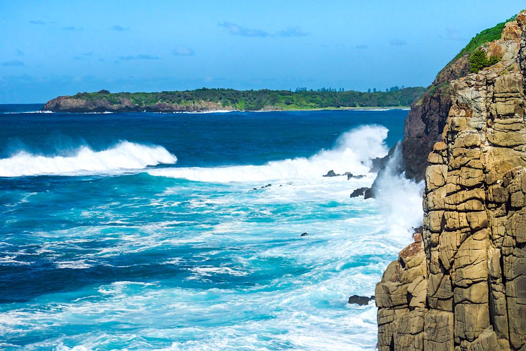 Shellharbour Highlight - Stürmischer Bass Point mit grandiosen Ausblicken - New South Wales