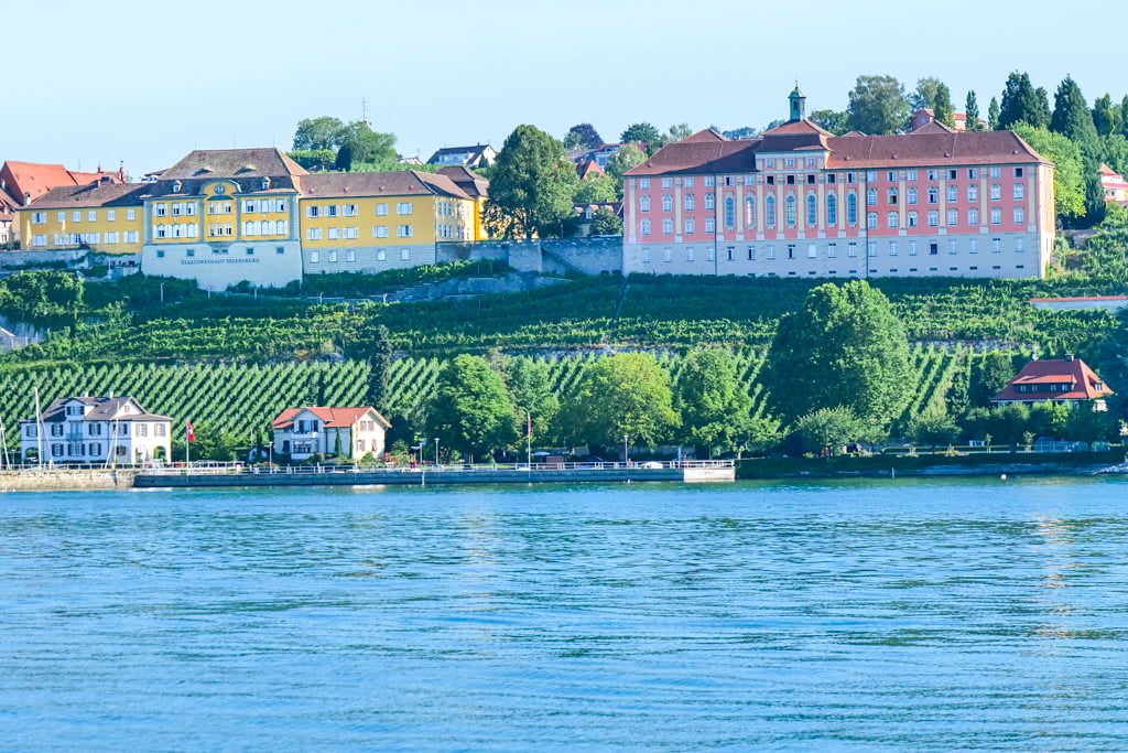 Staatsweingut Meersburg & Droste-Hülshoff-Gymnasium - Historische Prachtbauten in Meersburg - Baden-Württemberg