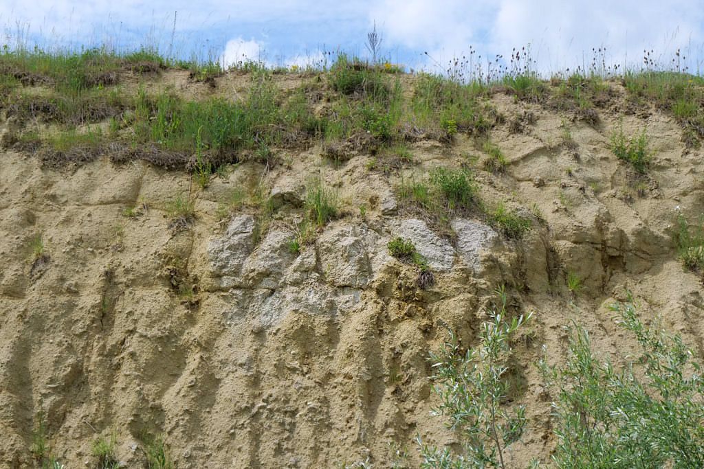 Suevit-Steinbruch Aumühle - Schönste Geotope Bayerns - Donau-Ries