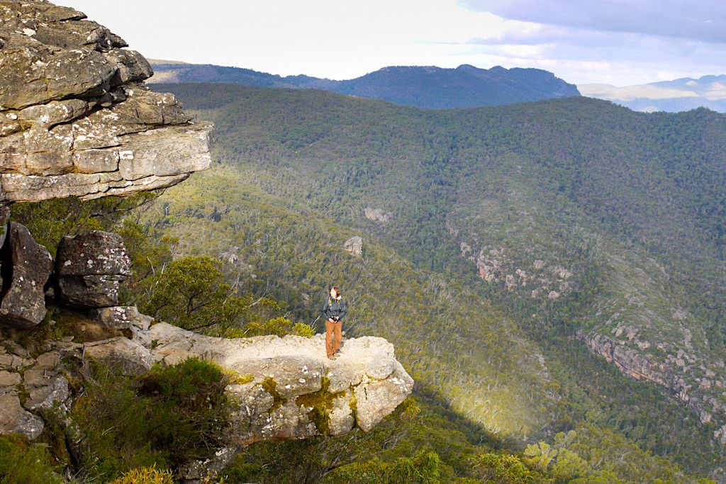 Atemberaubender Ausblick von The Balconies - einem der Grampians Nationalpark Highlights - Victoria - Australien
