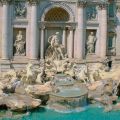 Fontane di Trevi in Rom Italien