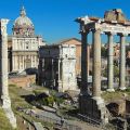 Forum Romanum in Rom Italien