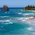 Glasshouse Rocks sind die ältesten Felsen an der Ostküste Australiens - Narooma - New South Wales