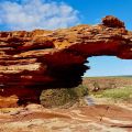 Highlight des Kalbarri National Parks: Nature's Window mit Blick auf den Murchison River - Western Australia