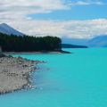 View from the Southern End of Lake Pukaki to Mt. Cook