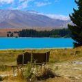 Beautiful view on Lake Tekapo - South Island NZ