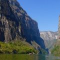 Einfahrt zur Schlucht - Canon del Sumidero - Sumidero Schlucht bei Chiapa de Corzo - Chiapas, Mexiko