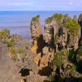 Pancake Rocks - Highlight im Paparoa National Park an der Westküste - Südinsel Neuseeland