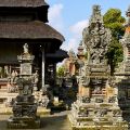 Pura Taman Ayun in Mengwi - Einer der schönsten Tempel in Bali: Blick auf das Tempelinnere - Bali