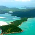 Whitsunday Island near Great Barrier Reef in Australia