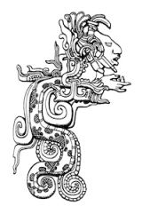 Chichen Itza - Kukulkan Maya Gott - Yucatan -Mexiko