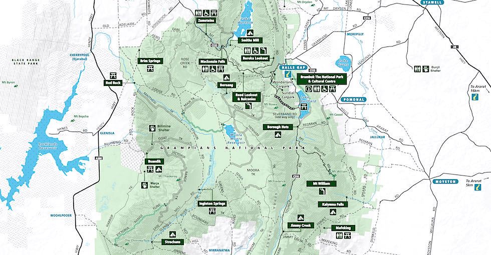 grampians map