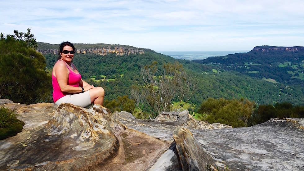 Ausblick von Cooks Nose - Barren Ground National Park - Illawarra - New South Wales