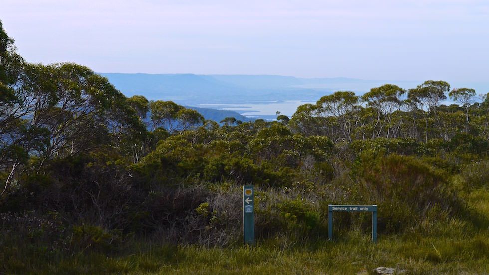 view from barren grounds nature reserve
