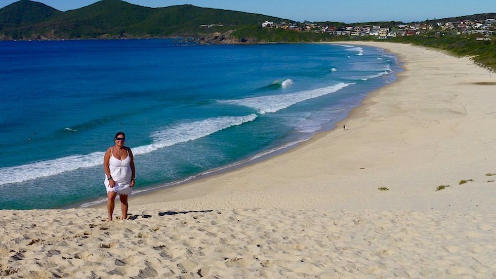 Strand beim Bennetts Head in Forster - Forster Tuncurry - Great Lakes New South Wales