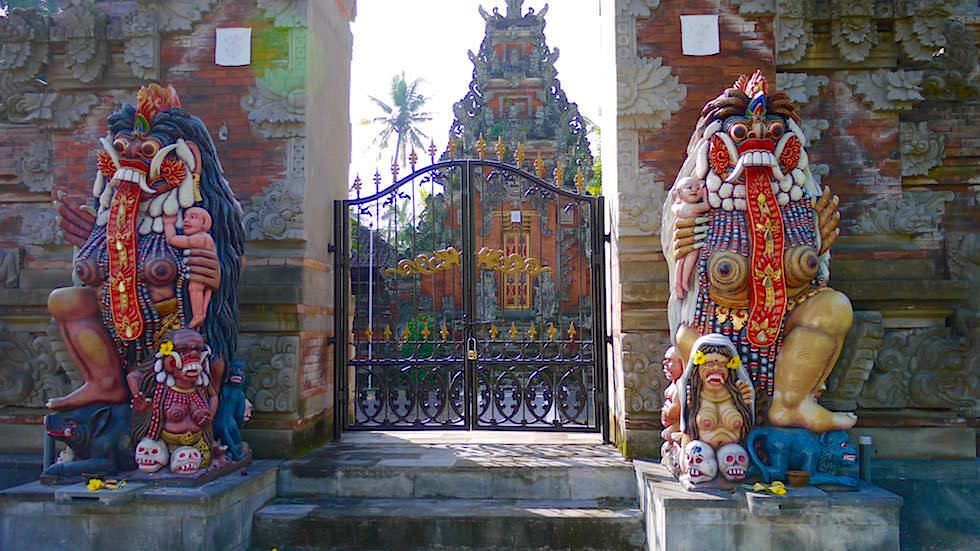 Tempel Eingang - Von Ubud nach Lovina - Bali, Indonesien